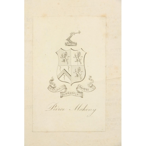 735 - Holmes (G.) Sketches of some of the Southern Counties of Ireland, collected during a Tour..., 1797 8... 