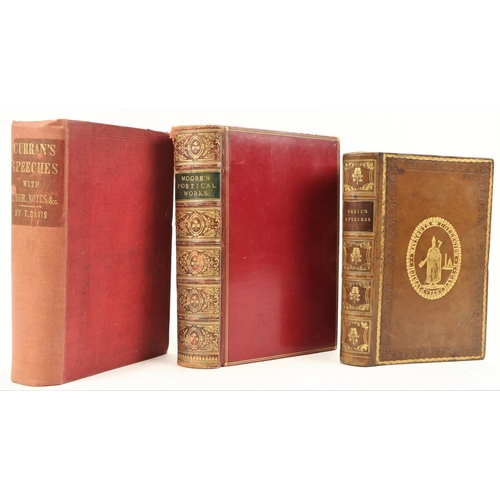 742 - Bindings:  Mac Nevin (T.)ed. The Speeches of the Rt. Hon. Richard Lalor Shield, M.P., 8vo Dublin 184... 