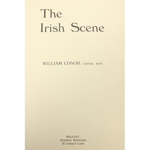 804 - Conor (William) The Irish Scene, lg. folio Belfast 1944. First Edn., 12 full page plts. (some cold.)... 