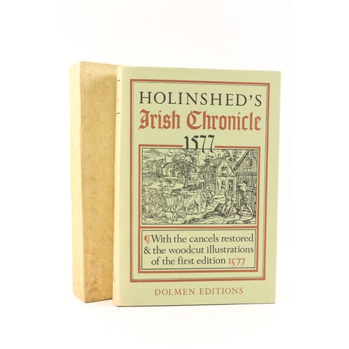 761 - Miller (L.) & Power (E.)eds. Holinsheds Irish Chronicle, sm. folio, Mayo Jersey (Dolmen Edition ... 