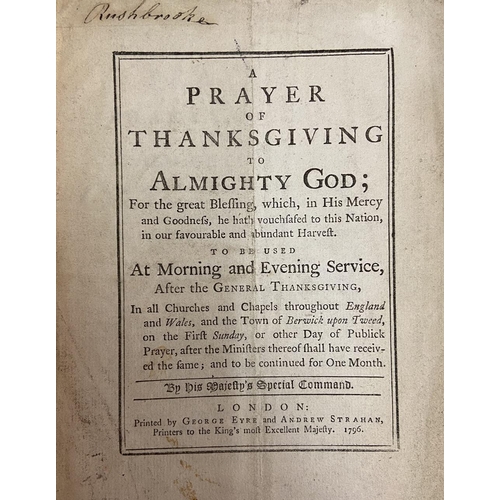 816 - Pamphlets: 1. [Molesworth:] A Letter from a Member of the House of Commons to a Gentleman without Do... 