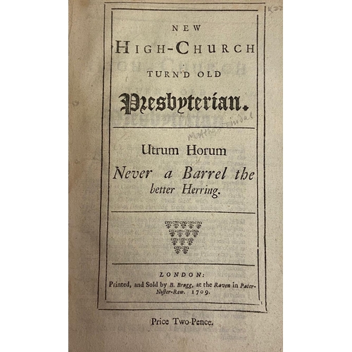 821 - 18th Century Pamphlets: 1. [Kennet (Wh.)] The Present State of Convocation, In a Letter, Giving the ... 