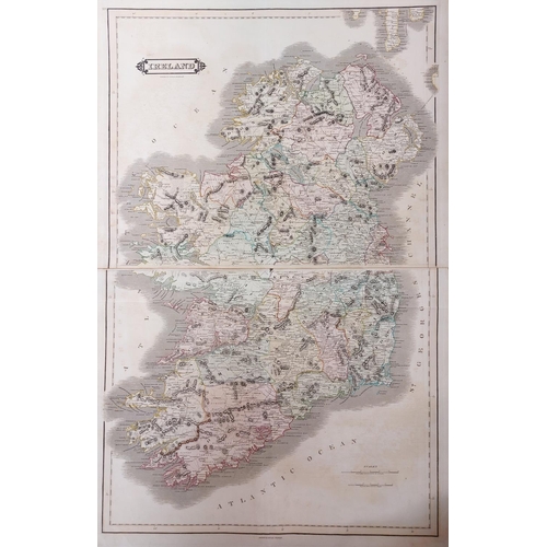 864 - Maps: Irish, Swanston (G.H.) Ireland, According to the Government Survey, published by A. Fulla... 