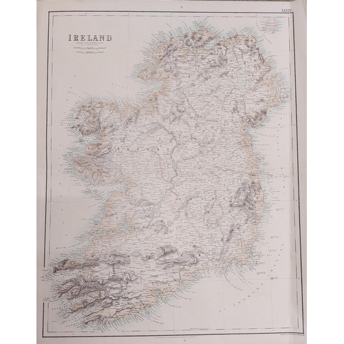 864 - Maps: Irish, Swanston (G.H.) Ireland, According to the Government Survey, published by A. Fulla... 