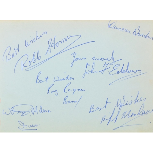 874 - Global Stars at the FlamingoMusic:  Rock & Pop Autograph Album, an important collection of Autog... 