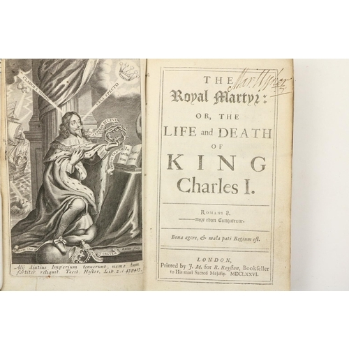 94 - Perrinchief (Richard) The Royal Martyr: or The Life and Death of King Charles I, 8vo Lond. (J.M. for... 