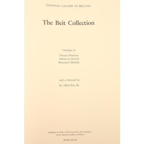 349 - Beit Collection: National Gallery of Ireland - The Beit Collection, Lg. atlas folio Dublin 1988. Sol... 