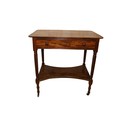 A fine Irish George IV mahogany Side Table, by Gillingtons of Dublin, stamped and numbered 35534, th... 