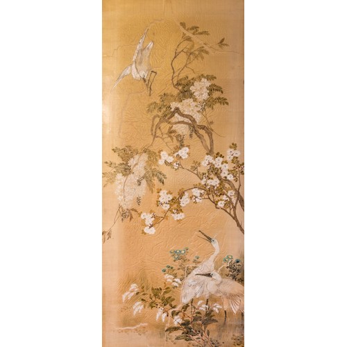 95 - 19th Century Chinese SchoolA superb set of Six 19th Century monochrome Paintings on silk, with varia... 