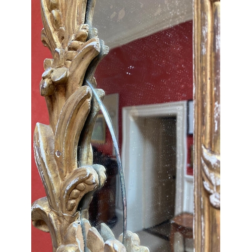 74 - An attractive and large early 18th Century French giltwood Mirror Overmantel, probably R. Gence, c. ... 