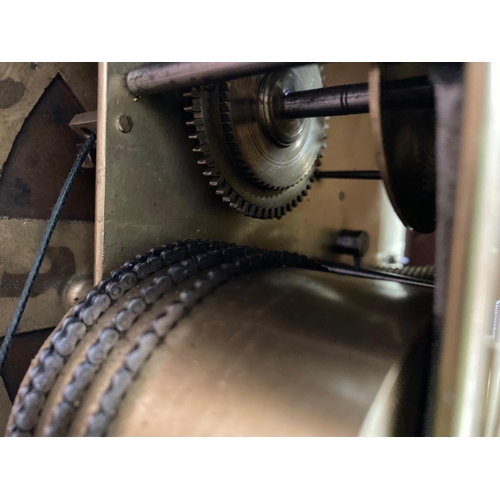 81 - A fine walnut cased Bracket Clock, by James Mangen, Cork, with single fusée movement striking on a s... 