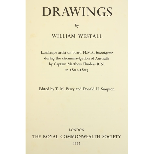 105 - Perry (T.M.) & Simpson (D.H.)ed. Drawings by William Westall, Landscape artist on board H.M.S. I... 