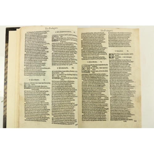 111 - Chaucer (Geoffrey) c. 1343-1400, The Workes of Our Ancient and Learned English Poet, Geoffrey C... 