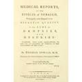 Tobacco: Fowler (Thos.) Medical Reports on the Effects of Tobacco, Principally with Regard to its Di... 