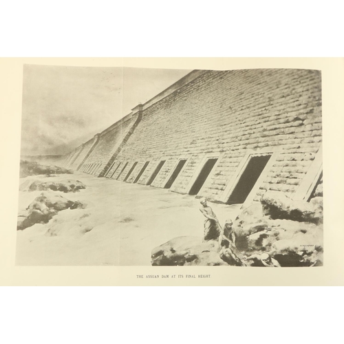 59 - Willcocks (Sir Wm.) The Nile Reservoir Dam at Assuan and After, roy 8vo Lond. 1903. S... 