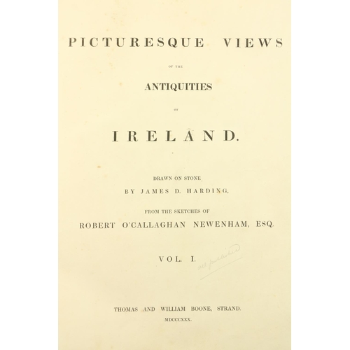 85 - O'Callaghan Newenham (Robert) Picturesque Views of the Antiquities of Ireland, Vol. I [All Published... 
