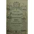 First Directory with Street PanoramasShaw (H.) New City Pictorial Directory 1850, First Edn., fronti... 