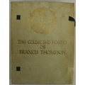 Signed Limited EditionThompson -The Collected Poetry of Francis Thompson, 4to London ... 