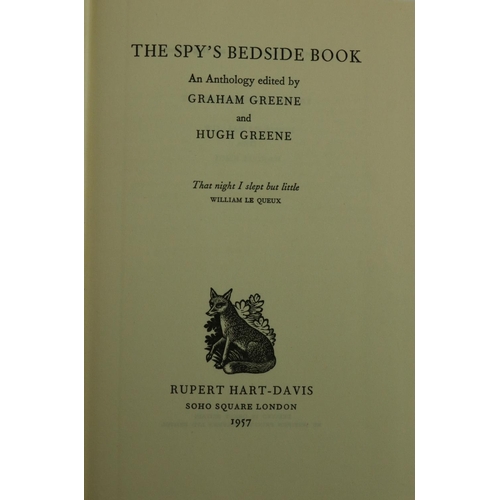 148 - Greene (Graham) & Greene (Hugh) The Spy's Bedside Book, An Anthology. 8vo Lond. (Rupert Hart-Dav... 