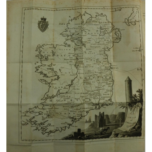 167 - [Twiss (Rich.)] A Tour in Ireland in 1775, With a Map, and a View of the Salmon-Leap at Ballysh... 