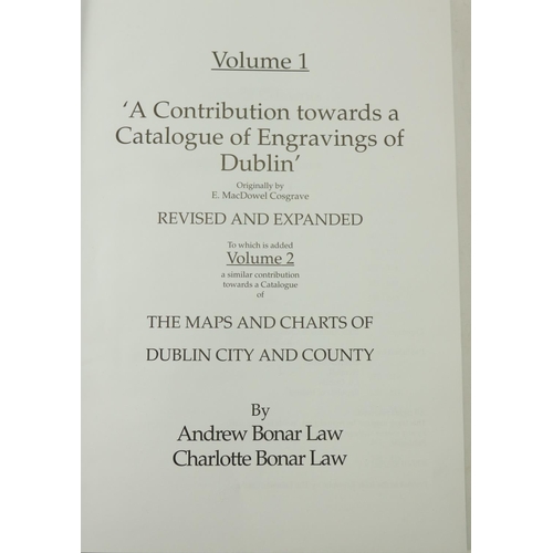 400 - Bibliography:  Bonar-Law (A. & C.) A Contribution towards A Catalogue of the Prints and Maps of ... 