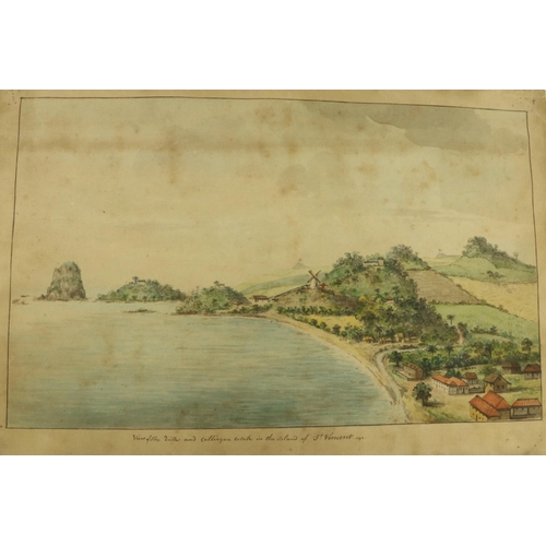 435 - The West Indies, C. 1792, by Sir William YoungColonial Watercolours, etc. A highly important group o... 