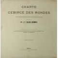 Astronomy:  (Schmidt Dr. J.F. Julius) Charte der Gebirge des Mondes, nach eigenen Beobachtungen in d... 