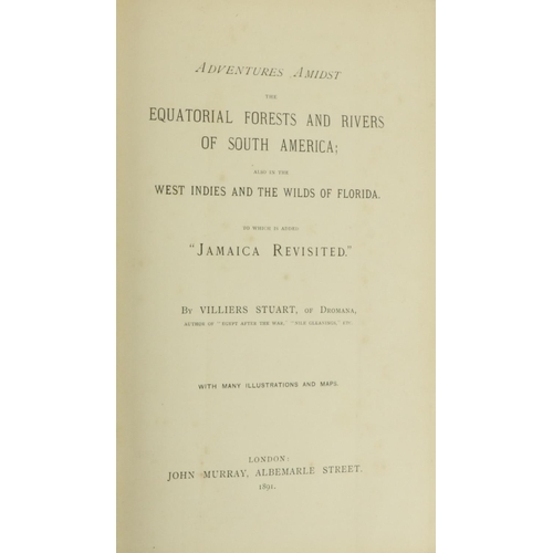 608 - Famous Writer & TravellerAmericana: Co. Waterford:  Villiers-Stuart, of Dromana, Adventure Amids... 