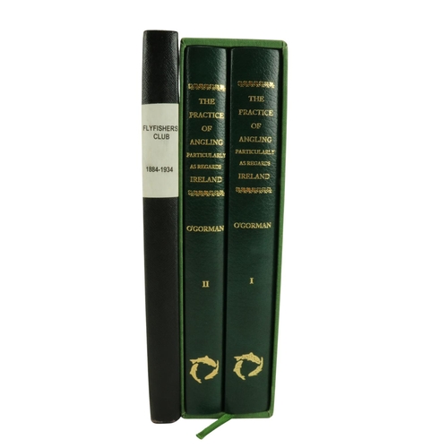 617 - Fishing:  O'Gorman - The Practice of Angling, Particularly in Ireland, 2 vols. roy 8vo Devon (Fly-fi... 