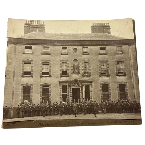 909 - The Black and Tans in KilkennyPhotograph: Republican Interest - Co. Kilkenny, an original black and ... 