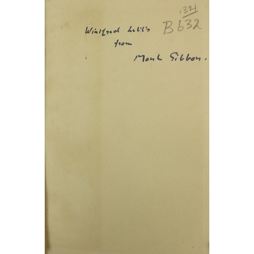 949 - Very Good AssociationGibbon (Monk) Seventeen Sonnets, 8vo, L. (Joiner and Steele) 1932, First Edn., ... 