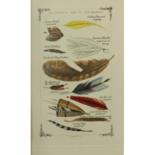 956 - Fishing:  Blacker (Wm.) Blacker's Art of Fly making, etc, Comprising Angling, & Dyeing of Colour... 