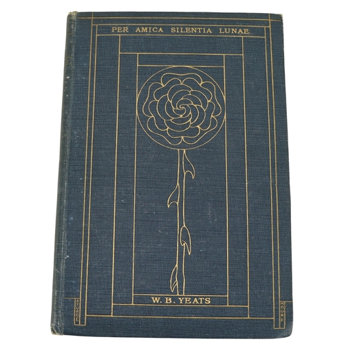 970 - Yeats (W.B.) Per Amica Silentia Lunae, 8vo, L. (MacMillan) 1918, First Edn., hf. title, blue cloth f... 