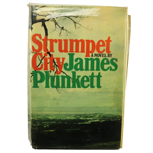 1021 - Plunkett (James) Strumpet City, 8vo L. (Hutchinson) Reprint, Inscribed Compliments and Best Wishes -... 