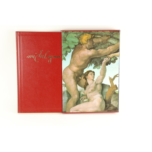 1057 - [Faksimile Verlag Luzern] Der Neue Michelangelo, 3 vols., Switzerland (Verlag Luzern) 1989, Limited ... 