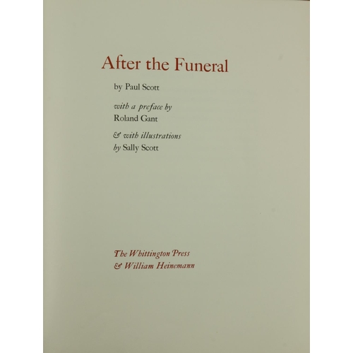 1060 - One of 25 Numbered CopiesScott (Paul) After the Funeral, 4to, L. (The Whittington Press) 1979, Signe... 