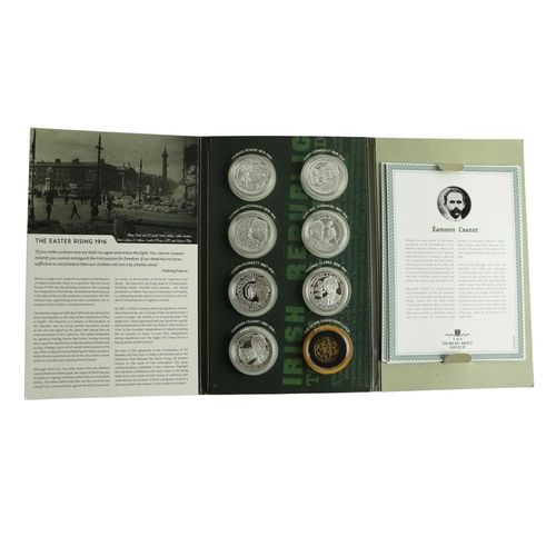 1101 - Silver & Gold Coins:  Dublin Mint Office - The Seven Signatories of the 1916 Proclamation Commem... 