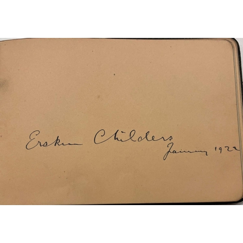 915 - Republican Autographs: A leather bound oblong Autograph Book, mainly republican, including the signa... 