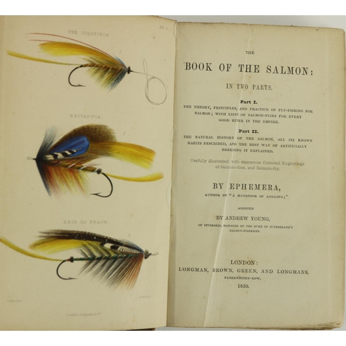 958 - Fishing:  [Fitzgibbon (Ed.)] & A. Young, The Book of the Salmon: In Two Parts by Ephemera. Sm. 8... 