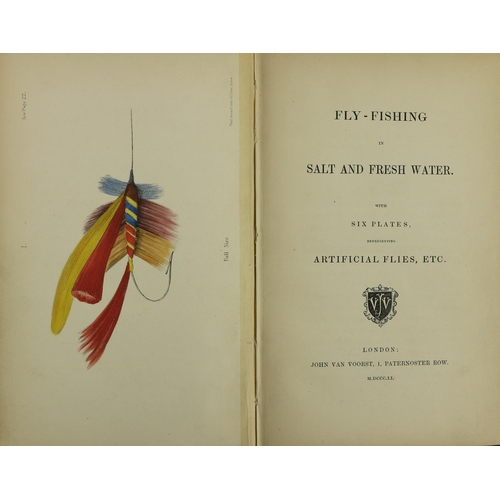 985 - Fly-fishing in ConnemaraFishing: Anon. [Smith (R. Bowden)] Fly-Fishing in Salt and Fresh Water, With... 