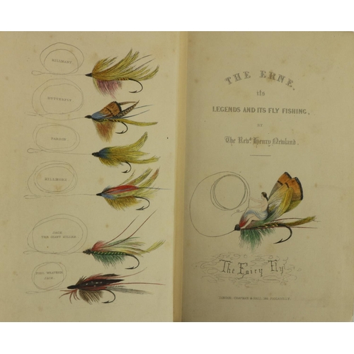 986 - Fishing:  Newland (Rev. Henry) The Erne, its Legends and its Fly Fishing, 8vo Lond. (Chapman & H... 