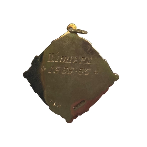 1135 - Waterford United's First League Title MedalMedal: Soccer, F.A.I. (1965/66) A 9ct gold Medal, the cir... 