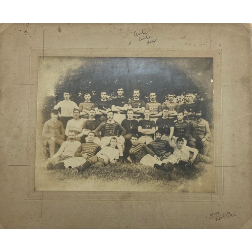 1137 - Tipperary's First Football All-Ireland Winning Team 1889G.A.A.: Photograph, Co. Tipperary, 1889, an ... 