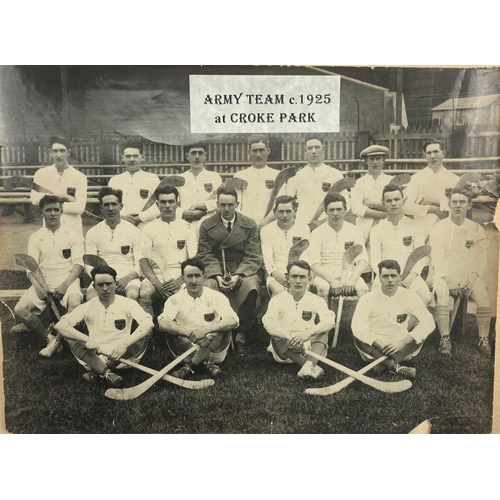 1142 - G.A.A.:  Photograph, [Munster Army 1925], an original black and white Team Photograph of the 1925 [M... 