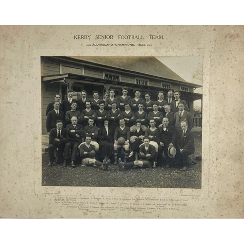 1146 - G.A.A.:  Photographs, Co. Kerry- Football & Hurling (1918 - 1941) a collection of 5 original Pho... 