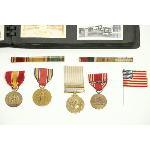 320 - An Unknown American SoldierMilitary Medals:  U.S. Air Corps, an important collection of 8 Milit... 