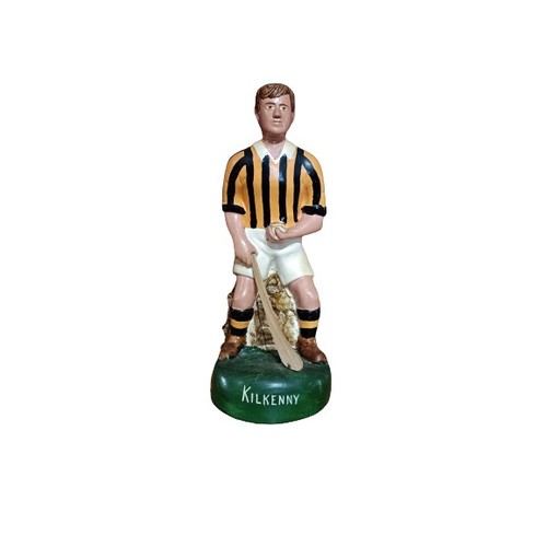 372 - G.A.A.: A hand painted plaster Figure of a hurler 