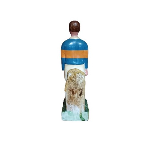 373 - G.A.A.: a hand painted plaster Figure of a hurler, 