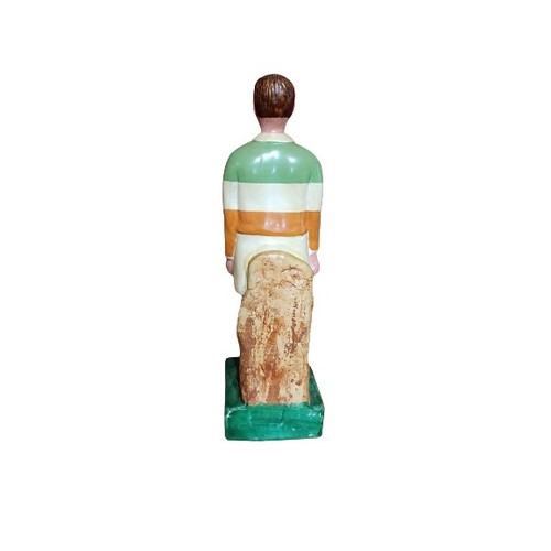 375 - G.A.A.: a hand painted plaster Figure of a hurler 