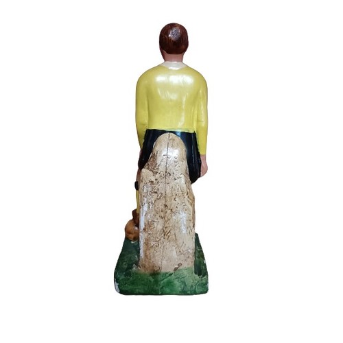 376 - G.A.A.: a hand painted plaster Figure of a hurler 